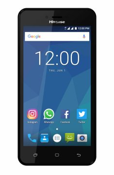 Hisense T5 12,7 cm (5") Doppia SIM Android 7.0 4G Micro-USB 1 GB 8 GB 2200 mAh Nero