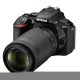Nikon D5600 + AF-P DX 18-55mm + AF-P DX 70-300mm Kit fotocamere SLR 24,2 MP CMOS 6000 x 4000 Pixel Nero 10