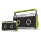 Techmade JWH-C2 altoparlante portatile e per feste Altoparlante portatile stereo Nero, Verde 10 W 2