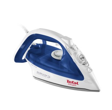 Tefal EasyGliss FV3960 ferro da stiro Ferro a vapore Durilium 2400 W Blu, Bianco