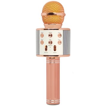 Xtreme Hollywood Rose Oro, Argento Microfono per karaoke