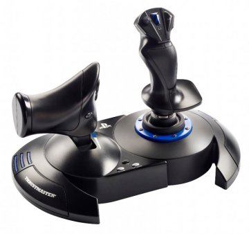 Thrustmaster T.Flight Hotas 4 Nero, Blu USB 2.0 Joystick Digitale PC, PlayStation 4