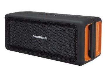 Grundig GSB 120 Altoparlante portatile stereo Nero, Arancione 10 W