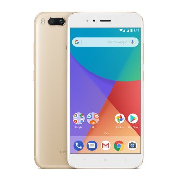 Xiaomi A1 14 cm (5.5") Doppia SIM 4G USB tipo-C 4 GB 32 GB 3080 mAh Oro, Bianco