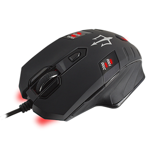 Atlantis Land P009-X905 mouse Gaming Mano destra USB tipo A Ottico 7000 DPI