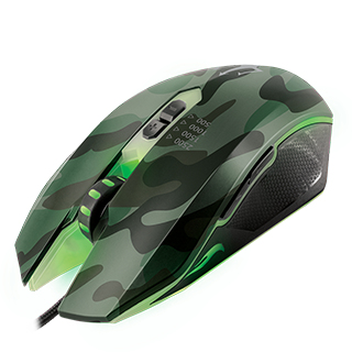 Atlantis Land P009-X700 mouse Gaming Mano destra USB tipo A Ottico 2500 DPI