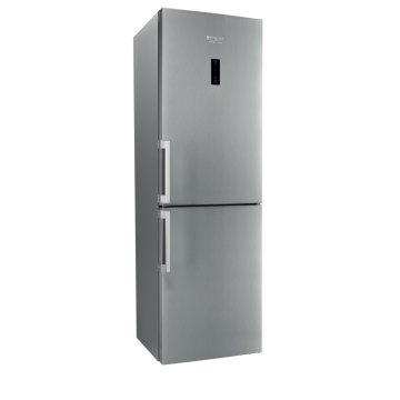 Hotpoint XH8 T2O XZH/1 frigorifero con congelatore Libera installazione 338 L E Stainless steel