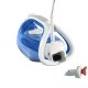 Tefal UltraGliss FV4964 ferro da stiro Ferro a vapore Piastra Durilium Airglide 2500 W Blu, Bianco 8
