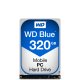 Western Digital Blue PC Mobile disco rigido interno 320 GB 5400 Giri/min 16 MB 2.5