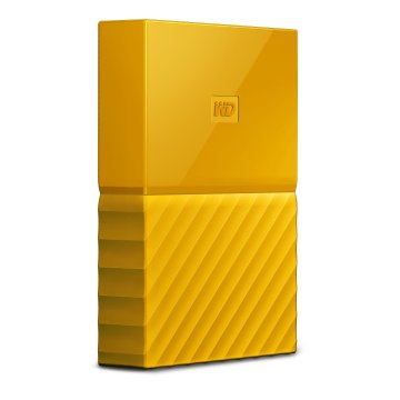 Western Digital My Passport disco rigido esterno 3 TB 2.5" Micro-USB B 3.2 Gen 1 (3.1 Gen 1) Giallo