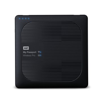 Western Digital My Passport Wireless Pro disco rigido esterno Wi-Fi 4 TB Nero