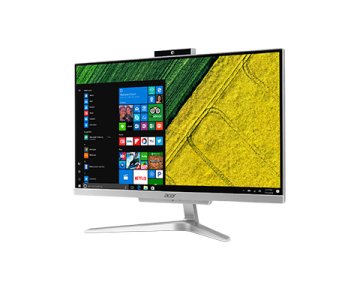 Acer Aspire C24-860 Intel® Core™ i3 i3-7130U 60,5 cm (23.8") 1920 x 1080 Pixel PC All-in-one 8 GB DDR4-SDRAM 256 GB SSD Windows 10 Pro Bianco