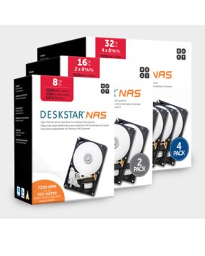 Western Digital Deskstar 0S04007 disco rigido interno 6 TB 7200 Giri/min 128 MB 3.5" Serial ATA III