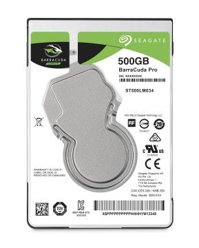 Seagate Barracuda Pro disco rigido interno 500 GB 7200 Giri/min 128 MB 2.5" Serial ATA III