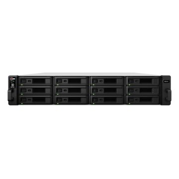 Synology RackStation RS2416RP+ server NAS e di archiviazione Server di archiviazione Intel Atom® C2538 2 GB DDR3 0 TB Nero