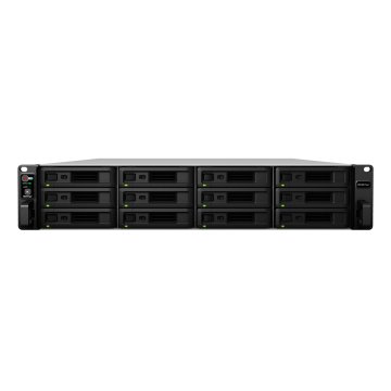 Synology RackStation RS18017xs+ NAS Armadio (2U) Intel® Xeon® D D-1531 16 GB DDR4 0 TB DiskStation Manager Nero, Grigio
