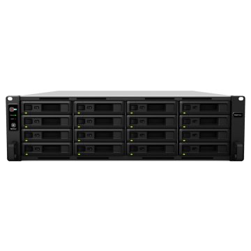 Synology RackStation RS4017xs+ NAS Armadio (3U) Intel® Xeon® D D-1541 8 GB DDR4 0 TB DiskStation Manager Nero, Grigio