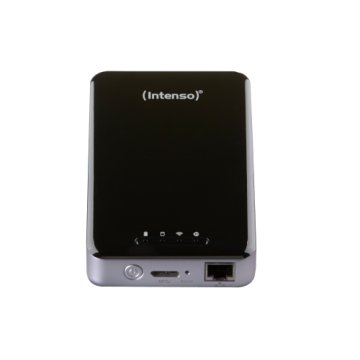 Intenso Memory 2 Move Pro disco rigido esterno Wi-Fi 1 TB Nero