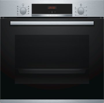 Bosch Serie 4 HBA512BR0 forno 71 L Nero, Acciaio inox