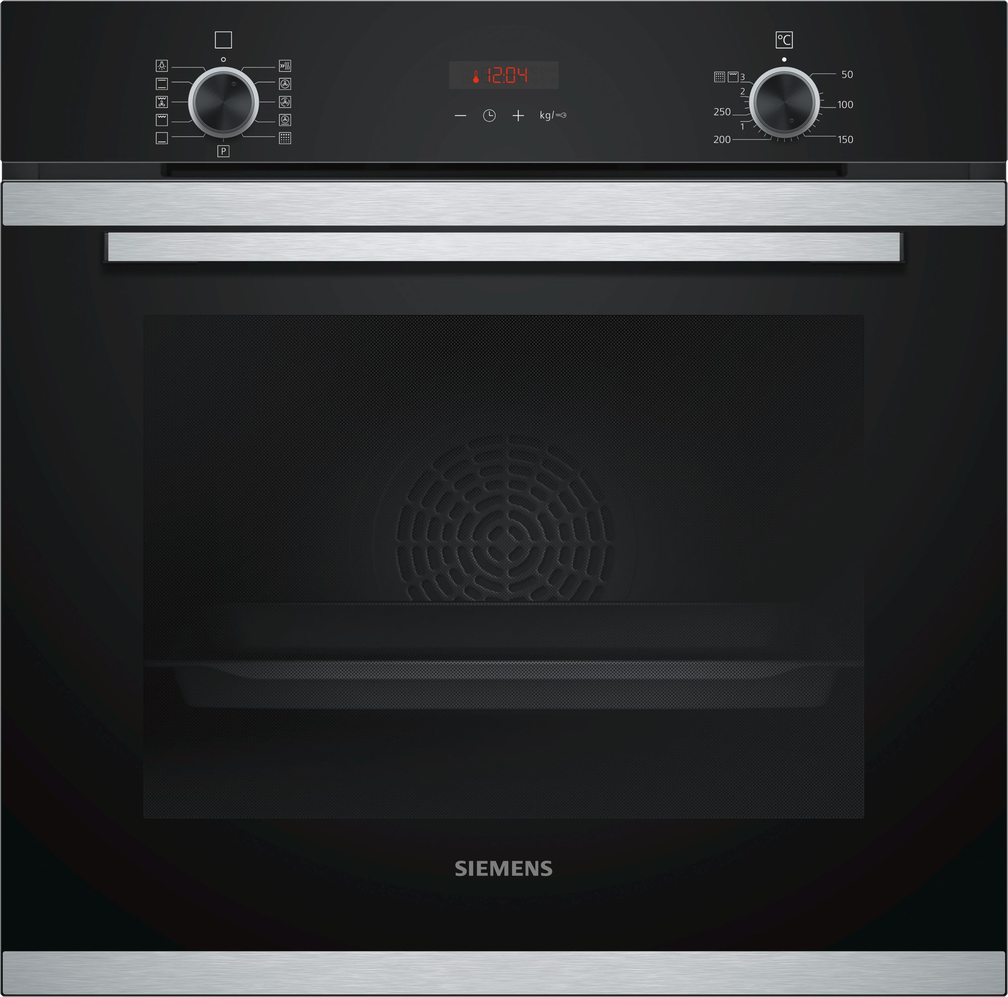 HB274ABS0J - Siemens iQ300 HB274ABS0J forno 71 L A Nero, Acciaio  inossidabile - Forni da incasso - Negozi Elettronica Roma - Radionovelli