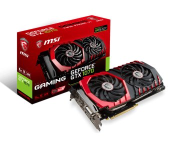 MSI GAMING V330-015R scheda video NVIDIA GeForce GTX 1070 8 GB GDDR5