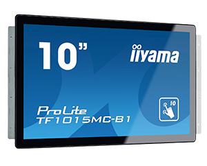 iiyama ProLite TF1015MC-B1 Monitor PC 25,6 cm (10.1") 1280 x 800 Pixel LED Touch screen Nero