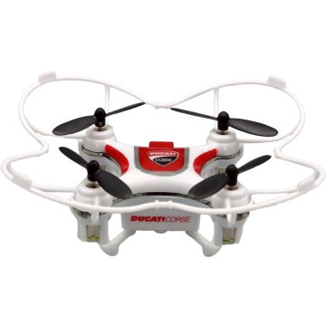 Dromocopter Ducati Corse 4 rotori 120 mAh Bianco