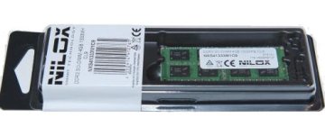 Nilox 4GB PC3-10600 memoria 1 x 4 GB DDR3 1333 MHz