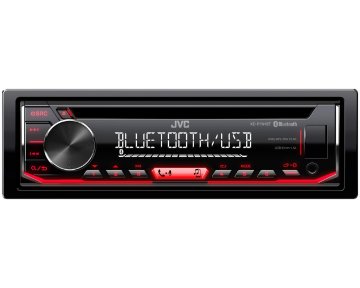 JVC KD-R794BT Ricevitore multimediale per auto Nero 200 W Bluetooth