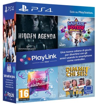 Sony PlayLink, PS4 Inglese PlayStation 4