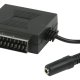 Valueline VLVP31930B02 Cavo SCART 0,2 m Scart + 3.5mm Nero 4