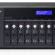 QNAP UX-800P contenitore di unità di archiviazione Custodia per Disco Rigido (HDD) Nero 2.5/3.5