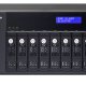 QNAP UX-800P contenitore di unità di archiviazione Custodia per Disco Rigido (HDD) Nero 2.5/3.5