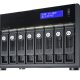 QNAP UX-800P contenitore di unità di archiviazione Custodia per Disco Rigido (HDD) Nero 2.5/3.5