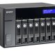 QNAP UX-800P contenitore di unità di archiviazione Custodia per Disco Rigido (HDD) Nero 2.5/3.5