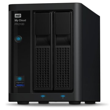 Western Digital My Cloud PR2100 NAS Desktop Intel® Pentium® N3710 4 GB DDR3L 20 TB HDD My Cloud OS Nero