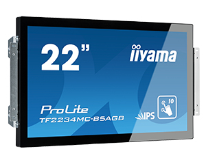 iiyama ProLite TF2234MC-B5AGB Monitor PC 54,6 cm (21.5") 1920 x 1080 Pixel Full HD Touch screen Nero