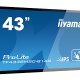 iiyama TF4338MSC-B1AG visualizzatore di messaggi Pannello piatto interattivo 108 cm (42.5