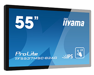 iiyama ProLite TF5537MSC-B2AG Monitor PC 139,7 cm (55") 1920 x 1080 Pixel Full HD LED Touch screen Tavolo Nero
