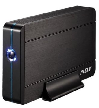 Adj 120-00010 contenitore di unità di archiviazione Nero 3.5" Alimentazione USB