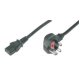 Nilox NX090406101 cavo di alimentazione Nero 1,8 m Spina di alimentazione di tipo G Accoppiatore C13 2