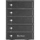 Sharkoon 5-BAY RAID Box Custodia per Disco Rigido (HDD) Nero 3.5