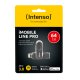 Intenso iMobile Line Pro unità flash USB 64 GB USB Type-A / Lightning 3.2 Gen 1 (3.1 Gen 1) Antracite 3