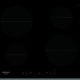 Hotpoint Ariston IKIA 640 F Nero Da incasso 58 cm Piano cottura a induzione 4 Fornello(i) 2