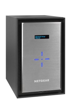 NETGEAR ReadyNAS 528X NAS Mini Tower Intel® Pentium® D1508 4 GB DDR4 0 TB Nero, Argento