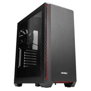 Antec P7 Window Midi Tower Nero, Rosso