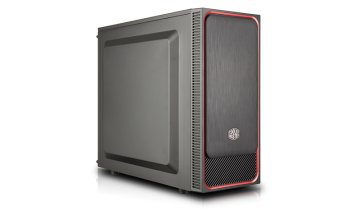 Cooler Master MasterBox E500L Midi Tower Nero, Rosso