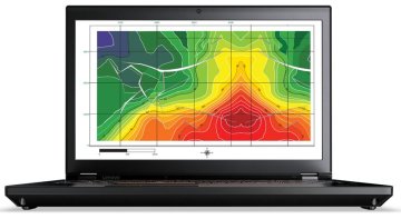 Lenovo ThinkPad P71 Workstation mobile 43,9 cm (17.3") Full HD Intel® Xeon® E3 v6 E3-1505MV6 16 GB DDR4-SDRAM 256 GB SSD NVIDIA® Quadro® M2200 Wi-Fi 5 (802.11ac) Windows 10 Pro Nero