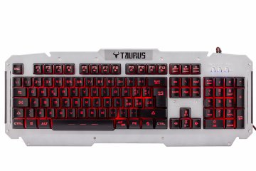 itek Taurus T21 tastiera USB QWERTY Italiano Stainless steel