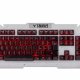 itek Taurus T21 tastiera USB QWERTY Italiano Stainless steel 2